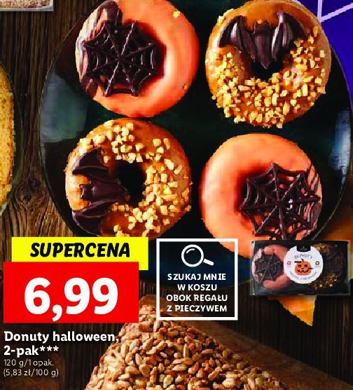 Donuty halloween promocja
