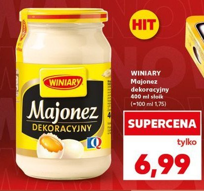 Majonez dekoracyjny Winiary promocja