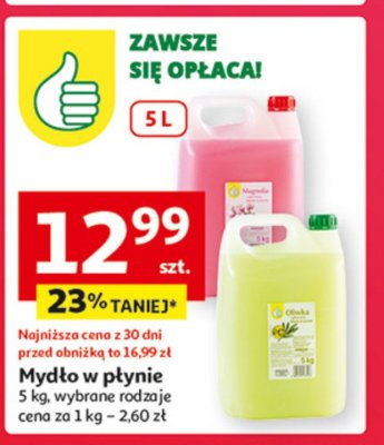 Mydło w płynie różane Podniesiony kciuk promocja