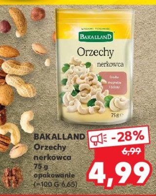 Orzechy nerkowca Bakalland promocja