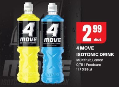 Napój izotoniczny 4 Move Lemon promocja w Chorten