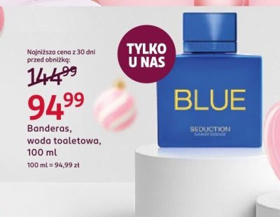 Woda toaletowa Blue Seduction, 100 ml promocja w Rossmann