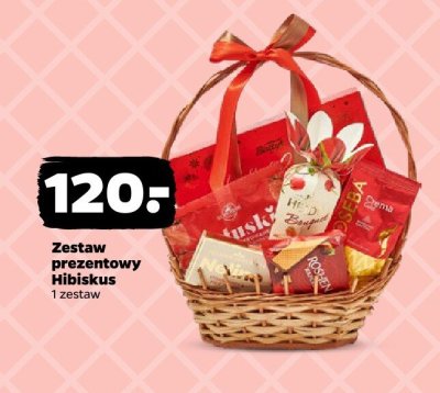 Zestaw prezentowy Hibiskus promocja w Netto