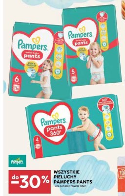 Wszystkie pieluchy Pampers Pants promocja w Stokrotka