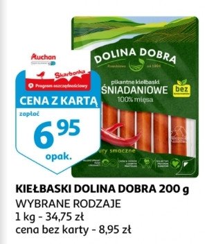 Kiełbaski śniadaniowe Dolina dobra promocja