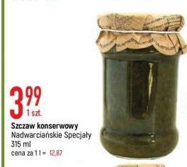 Szczaw konserwowy Nadwarcia艅skie specja艂y promocja