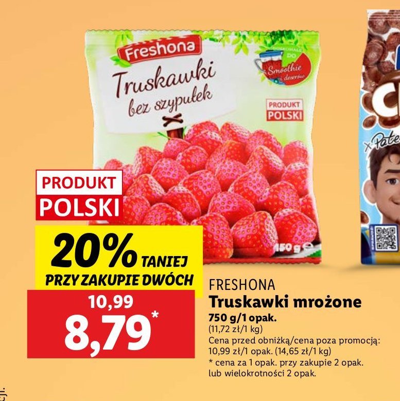 Truskawki Freshona promocja