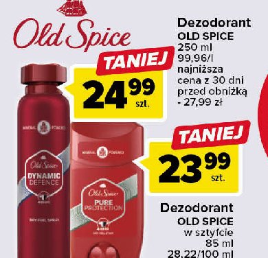 Dezodorant Old spice dynamic defence promocja