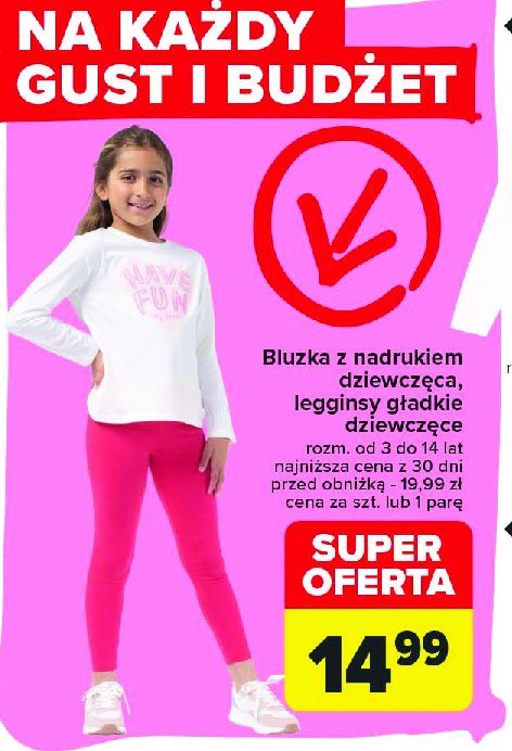 Bluzka dziewczęca promocja