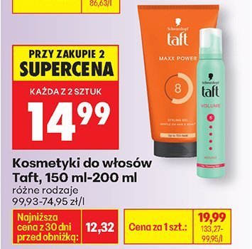 Kosmetyki do włosów, różne rodzaje 150 ml-200 ml promocja w Biedronka