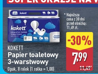 Papier toaletowy Kokett promocja