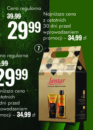 Zestaw w pudełku: szampon 330 ml + galaretka laminująca 150 ml Farmona jantar promocja