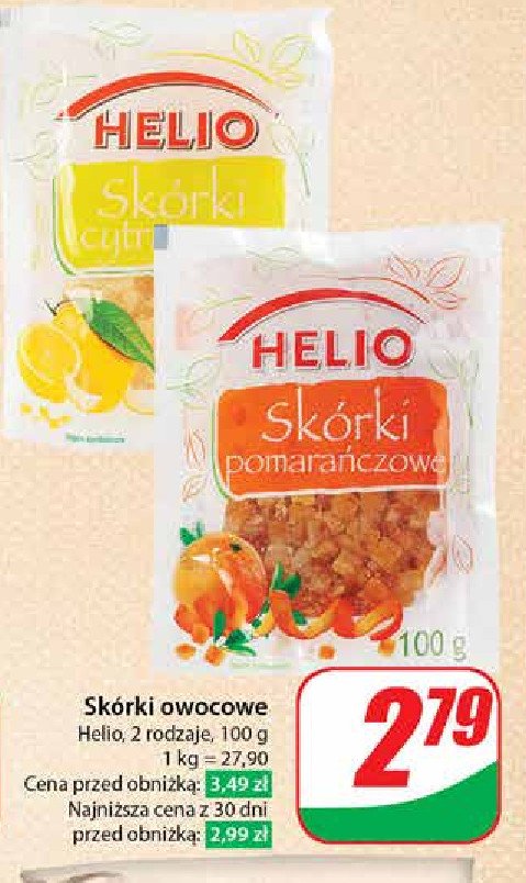 Skórka cytrynowa Helio promocja