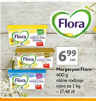 Margaryna Flora gold promocja w Auchan