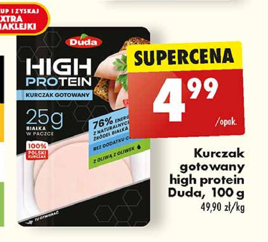 Kurczak gotowany Silesia duda high protein promocja