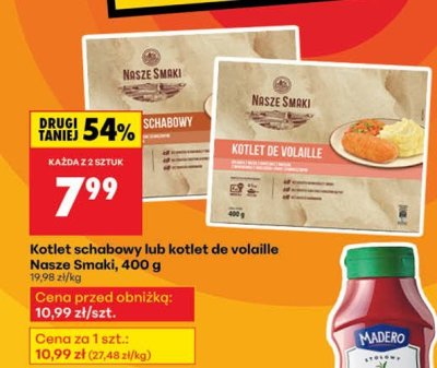 Ketchup łagodny Madero, 560 g promocja w Biedronka