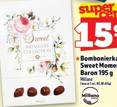 Bombonierka Sweet Moments Baron 195 g promocja w TOPAZ