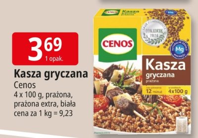 Kasza gryczana Cenos promocja w Leclerc