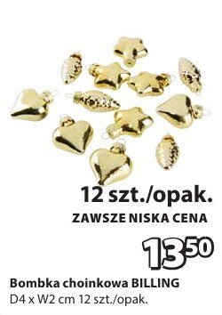 Bombka choinkowa BILLING promocja w Jysk