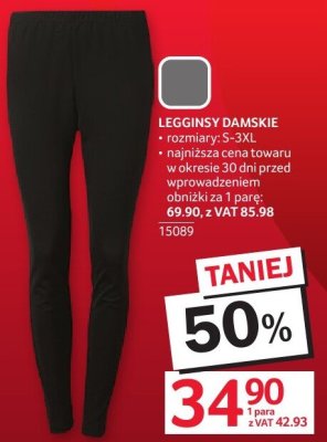Legginsy damskie promocja w Selgros