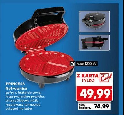 Gofrownica 1200w Princess promocja