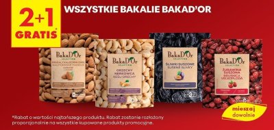 Migdały kalifornijskie  promocja w Biedronka