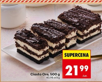 Ciasto Oreo 500g promocja w Biedronka