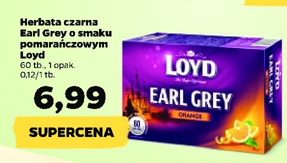 Herbata orange Loyd tea earl grey promocja