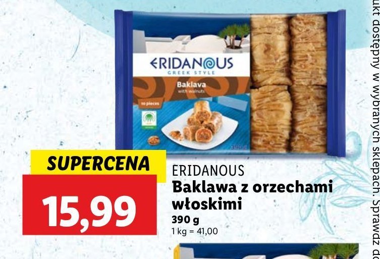 Baklawa Eridanous promocja