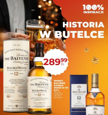 Whisky Balvenie Double Wood 12 YO 0,7L promocja w Duży Ben