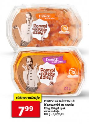 Krewetki w sosie salsa Pomys艂 na ka偶dy dzie艅! promocja