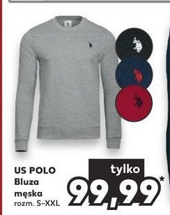 Bluza m臋ska s-xxl US POLO promocja