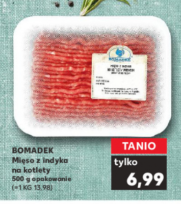 Mięso z indyka na kotlety Bomadek promocja