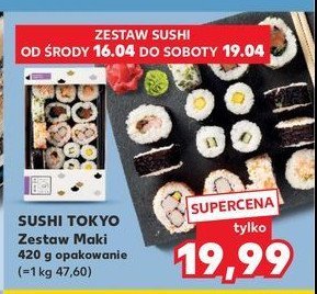 Sushi maki Sushi tokyo promocja