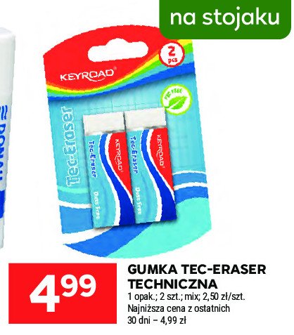 Gumka do ścierania Keyroad promocja