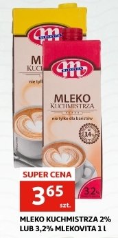 Mleko kuchmistrza 2% Mlekovita promocja