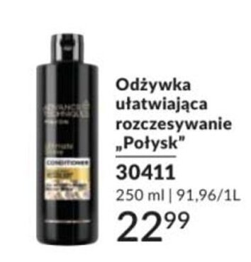 Odżywka ułatwiająca rozczesywanie Polysk 250ml promocja w AVON