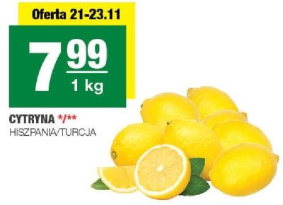 Cytryna promocja w SPAR