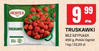 Truskawki bez szypułek Polski Ogród promocja w Chorten