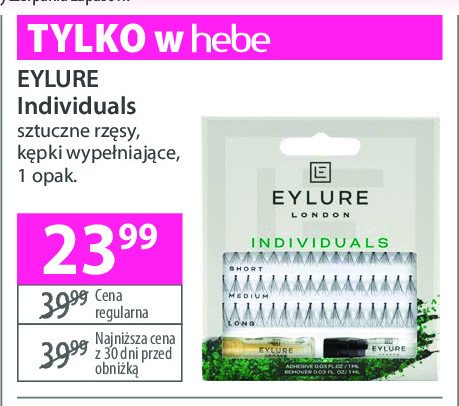 Kępki rzęs duos & trios Eylure promocja