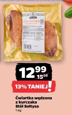 Ćwiartka wędzona z kurczaka promocja w Netto