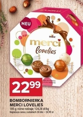 Bombonierka Merci Lovelies promocja w Stokrotka