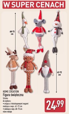 Figura świąteczna HOME CREATION promocja w Aldi