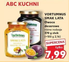 Dżem mango-marakuja Vortumnus smak lata promocja w Kaufland