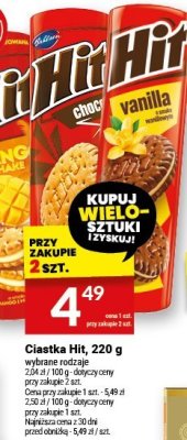Ciastka Hit, 220 g promocja w Twój Market
