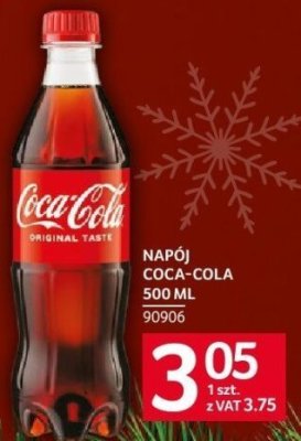 Napój Coca-Cola 500ml promocja w Selgros