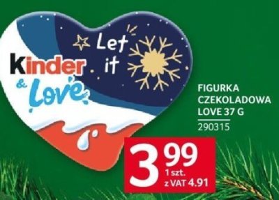 Figurka czekoladowa Love 37 g promocja w Selgros