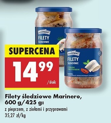 Filety śledziowe z pieprzem Marinero promocja