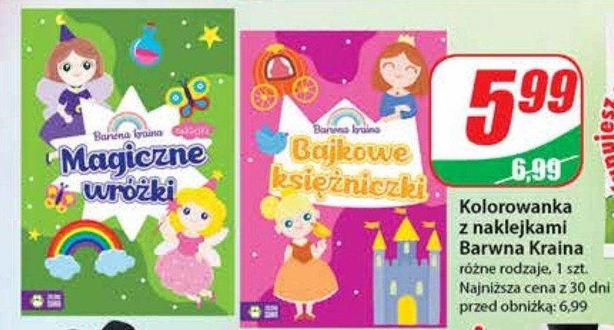 Kolorowanka magiczne wr贸偶ki promocja