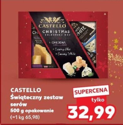 Świąteczny zestaw serów 400 g promocja w Kaufland